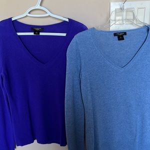 Set of 2 Cashmere sweaters from Ann Taylor